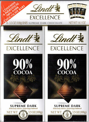 Supreme Dark Chocolate Bars