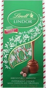 Peppermint Cookie Milk Chocolate Truffles, Peppermint Cookie
