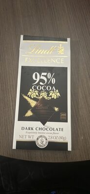 95% Cocoa Dark Chocolate