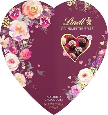 Assorted Chocolates Gourmet Truffles, Milk Chocolate Truffle, Hazelnut Truffle, Extra Dark Chocolate Truffle, Vanilla Truffle, Dark Chocolate Truffle, White Chocolate Truffle