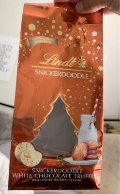 Snickerdoodle White Chocolate Truffles, Snickerdoodle White Chocolate