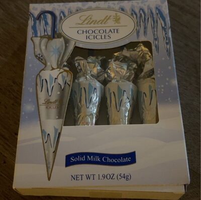 Solid Milk Chocolate Icicles, Solid Milk Chocolate