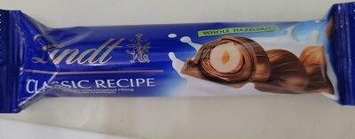 Hazelnut Filling And Whole Hazelnuts Milk Chocolate