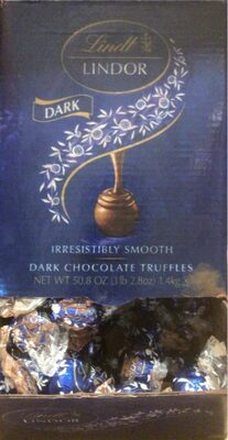 Lindt Lindor Dark Chocolate Truffles, 50.8 Oz
