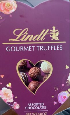 Gourmet Truffles Assorted Chocolates, Milk Chocolate, Extra Dark Chocolate, Dark Caramel, Dark Chocolate, White Chocolate
