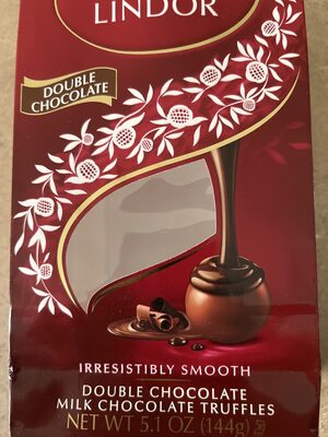 Double Chocolate Milk Chocolate Truffles, Double Chocolate