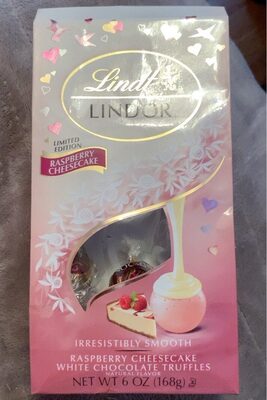 Raspberry Cheesecake Flavor White Chocolate Truffles, Raspberry Cheesecake