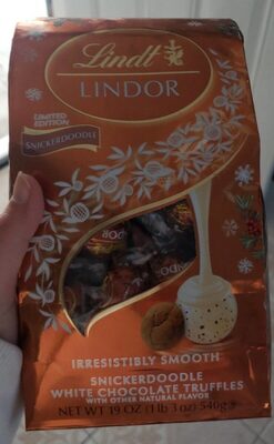 Snickerdoodle White Chocolate Truffles, Snickerdoodle White Chocolate