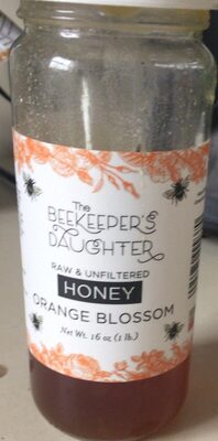 Orange Blossom Raw Florida & Unfiltered Honey, Orange Blossom