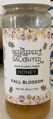 Fall Blossom Raw & Unfiltered Honey, Fall Blossom