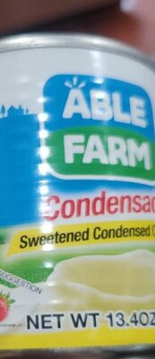 Condensada Sweetened Condensed Creamer, Sweetened
