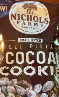 Cocoa Cookie No Shell Pistachios, Cocoa Cookie