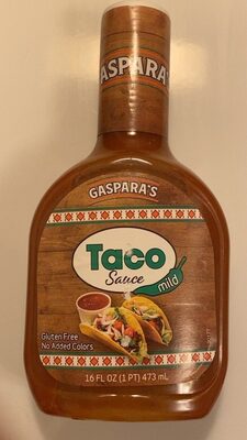 Mild Taco Sauce, Mild