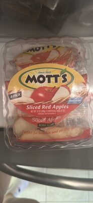 Sliced Red Apples