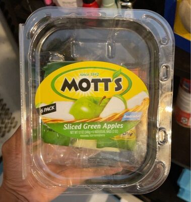 Sliced Green Apples