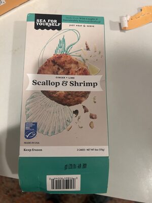 Ginger + Lime Scallop & Shrimp Cakes, Ginger + Lime Scallop & Shrimp