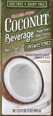 Coconut Beverage, Unsweetened