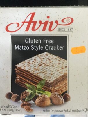 Gluten Free Matzo Style Cracker