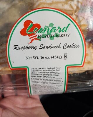 Raspberry Sandwich Cookies, Raspberry