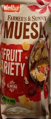 5 Fruit Variety Farmer's & Sunny Muesli, 5 Fruit Variety