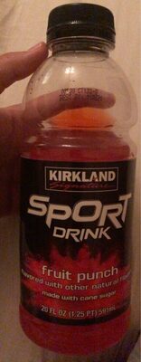 Fruit Punch Flavored Sport Drink, Fruit Punch