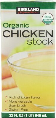 Chicken Organic Stock, Chicken