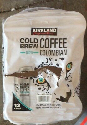 100% Colombian Cold Brew Coffee, 100% Colombian