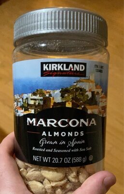 Marcona Almonds Roasted And Seasoned With Sea Salt, Sea Salt