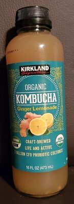 Ginger Lemonade Kombucha, Kombucha