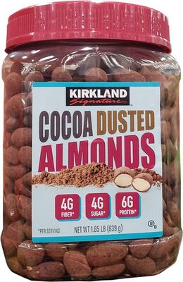 Cocoa Dusted Almonds, Cocoa