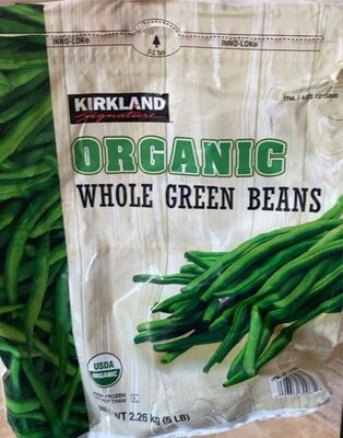 Organic Whole Green Beans