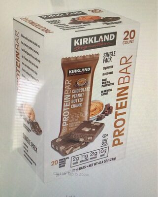 Chocolate Peanut Butter Chunk Protein Bar, Chocolate Peanut Butter Chunk