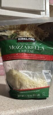 Mozzarella Cheese Low Moisture Part Skim Shredded, Mozzarella Cheese