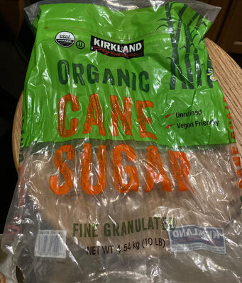 Organic Fine Granulated Cane Sugar