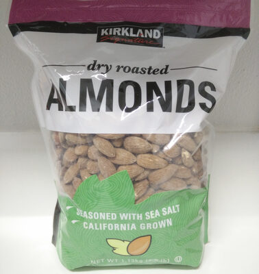 Dry Roasted Almonds, Sea Salt