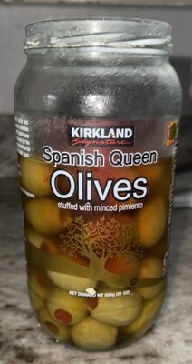 Spanish Queen Olives Stuffed With Minced Pimiento