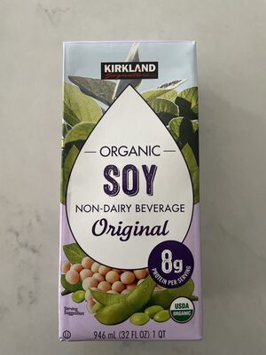 Organic Soymilk, Plain