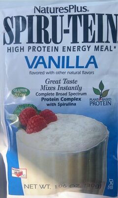 Vanilla Flavored High Protein Energy Meal, Vanilla