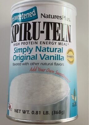 Unsweetened Original Vanilla Flavored High Protein Energy Meal, Original Vanilla