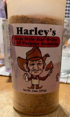Texas Style Bar-B-Que & All Purpose Seasoning, Texas Style Bar-B-Que