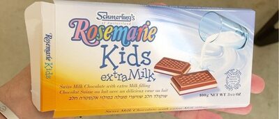 Kids Swiss Milk Chocolate With Extra Milk Filling, Swiss Milk Chocolate
