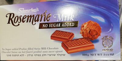 Swiss Milk Chocolate, Rosemarie, Rosemarie