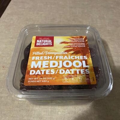 Medjool Pitted Fresh Dates, Medjool