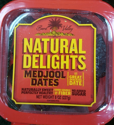 Bard Valley Natural Delights, Medjool Dates
