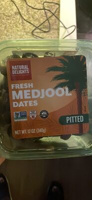 Medjool Pitted Fresh Dates, Medjool