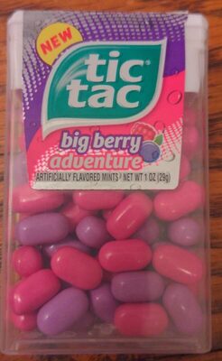 Big Berry Flavored Adventure Mints, Big Berry