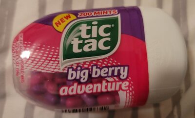 Fresh Breath Mints Big Berry Adventure Hard Candy Mints, Berry