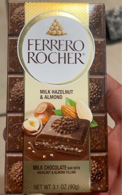 Hazelnut & Almond Filling Milk Chocolate Bar