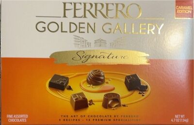 Assorted Fine Chocolates, Caramel Leonardo, Caramel Amabile, Caramel Intenso, Caramel Gentile, Dark Caramel Leonardo