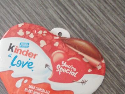 Milk Chocolate Heart With Creamy Milk Filling, Milk Chocolate